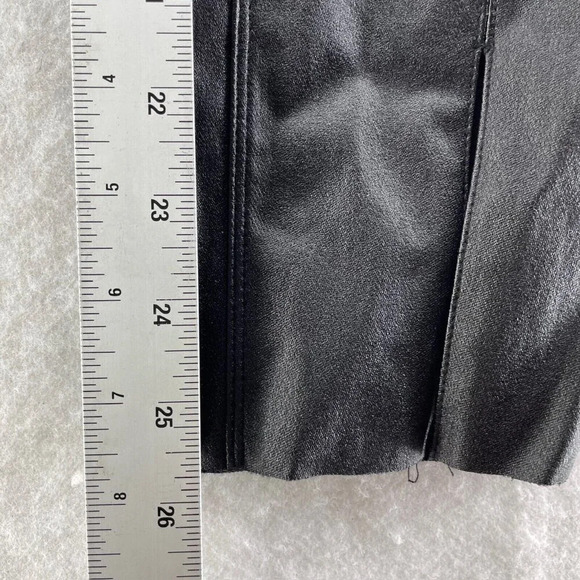 Shinestar Pants Women L Black Slim Stretch Tapered Ankle Career  Casual Button - Picture 5 of 10